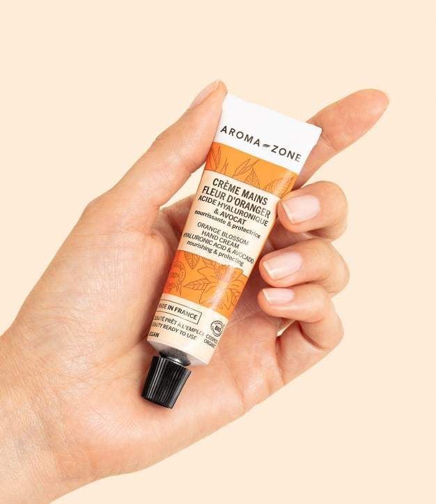 Handcreme mit Hyaluronsäure und Bio-Avocado – Orangenblüte