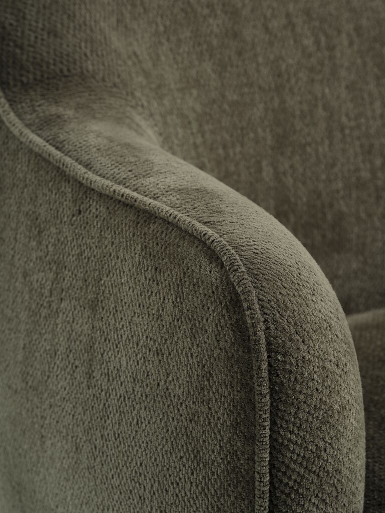 BREDAL BREDAL 2,5-vietė alyvuogių žalios/ąžuolo spalvos sofa