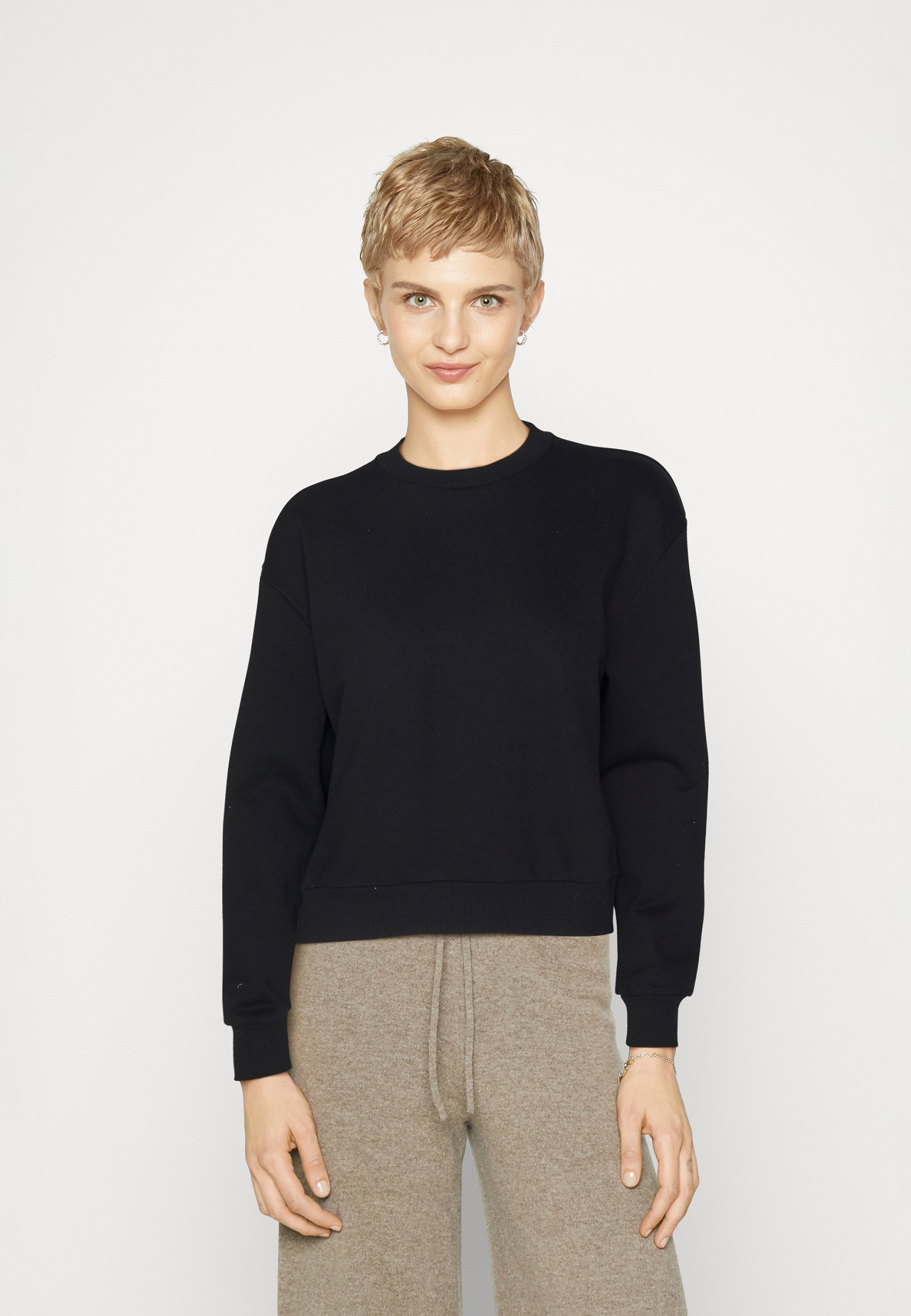 Confezione da 2 felpe Even&Odd - nero/grigio chiaro screziato