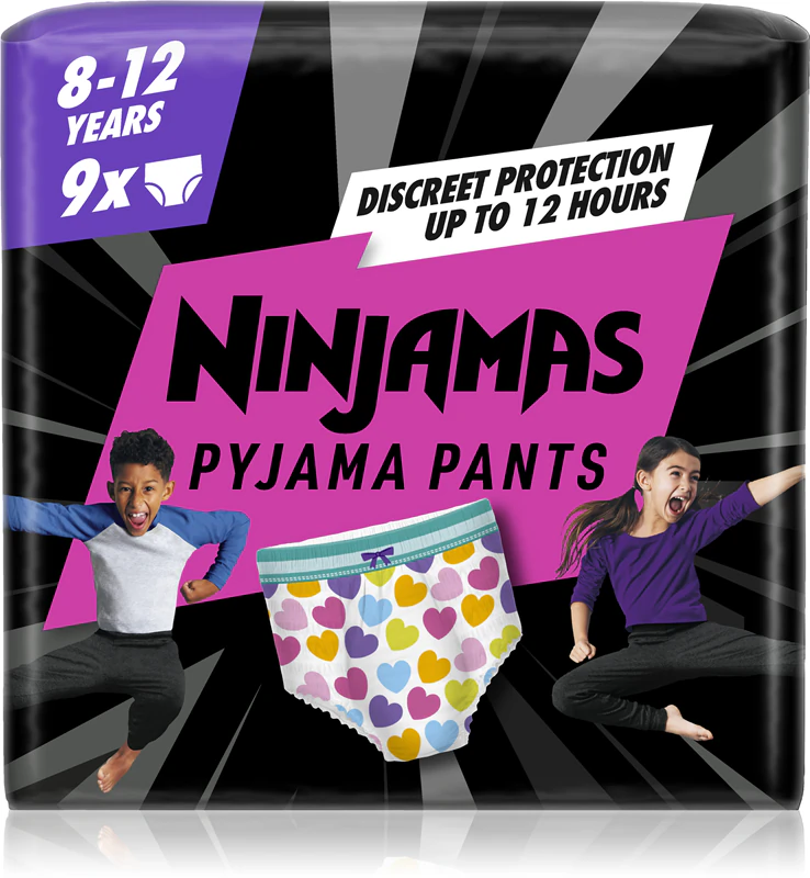 Calças de pijama Pampers Ninjamas