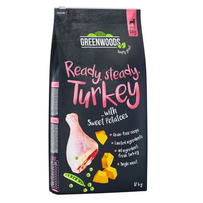 Greenwoods pulyka édesburgonyával, borsóval és tökkel