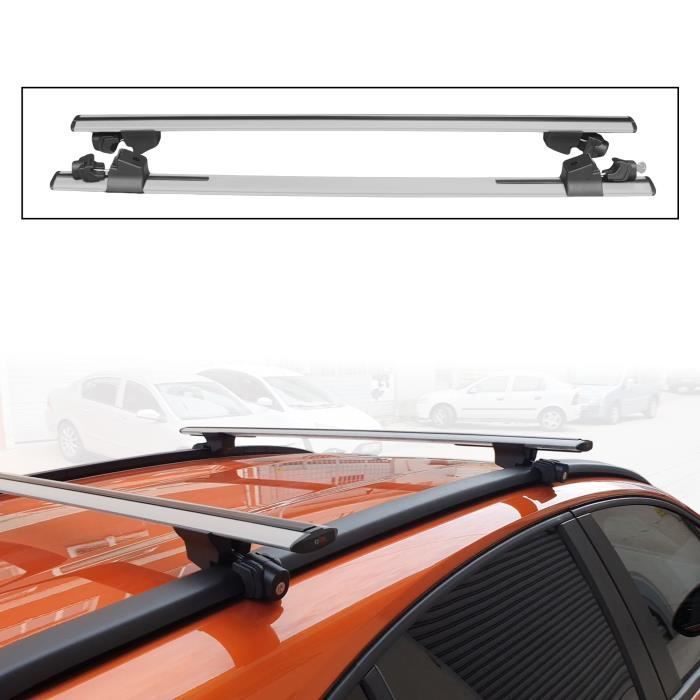 Roof bars - Toyota - Auris Touring Sport - Aluminum - Gray - Lockable