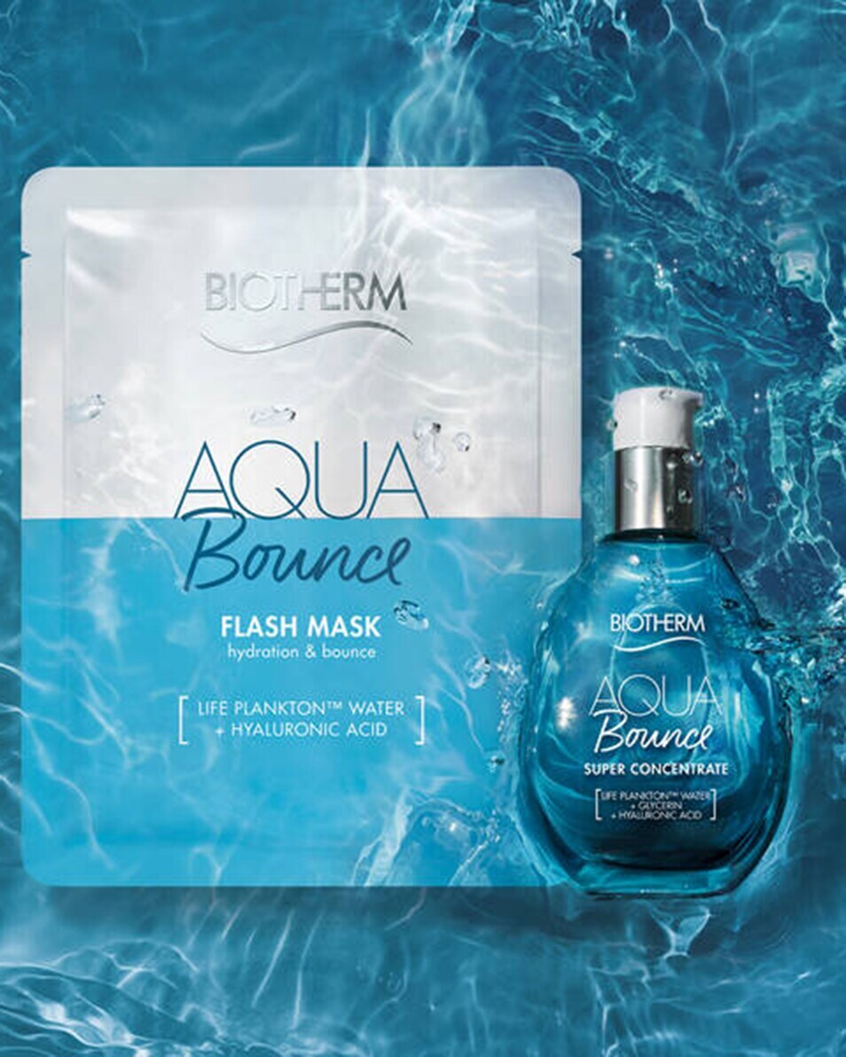 BIOTHERM AQUASOURCE AQUA BOUNCE HYDRATEREND GEZICHTSMASKER MET VOLUME-GEVEND EFFECT
