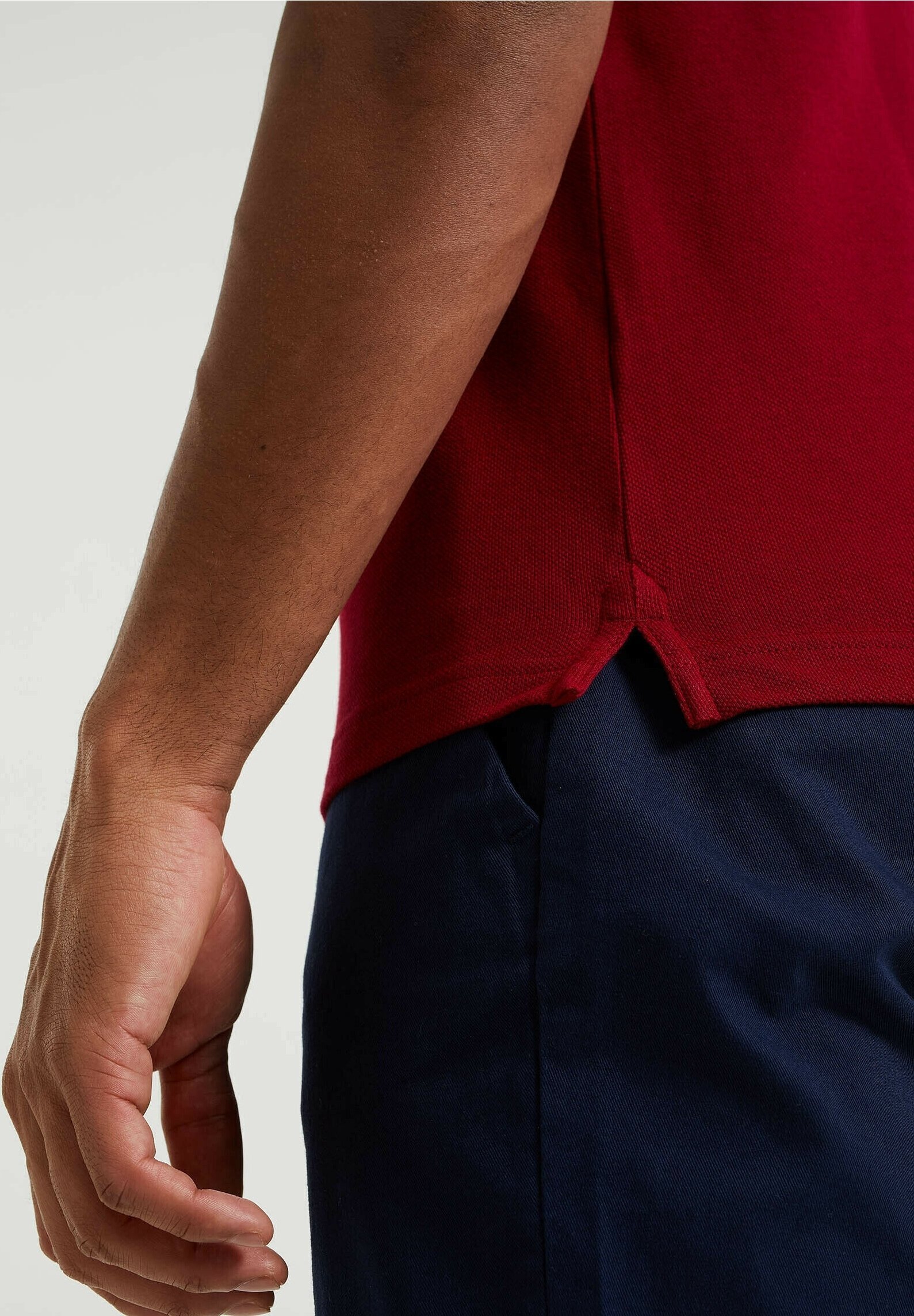 WE Fashion Polohemd - bordeaux