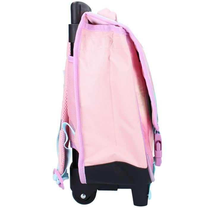 Cartable à roulettes Stitch - Aloha - 38 CM Haut de gamme