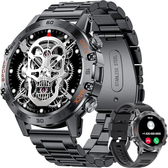 Men's Smartwatch with Bluetooth Calling, Wireless Charging, 1.39