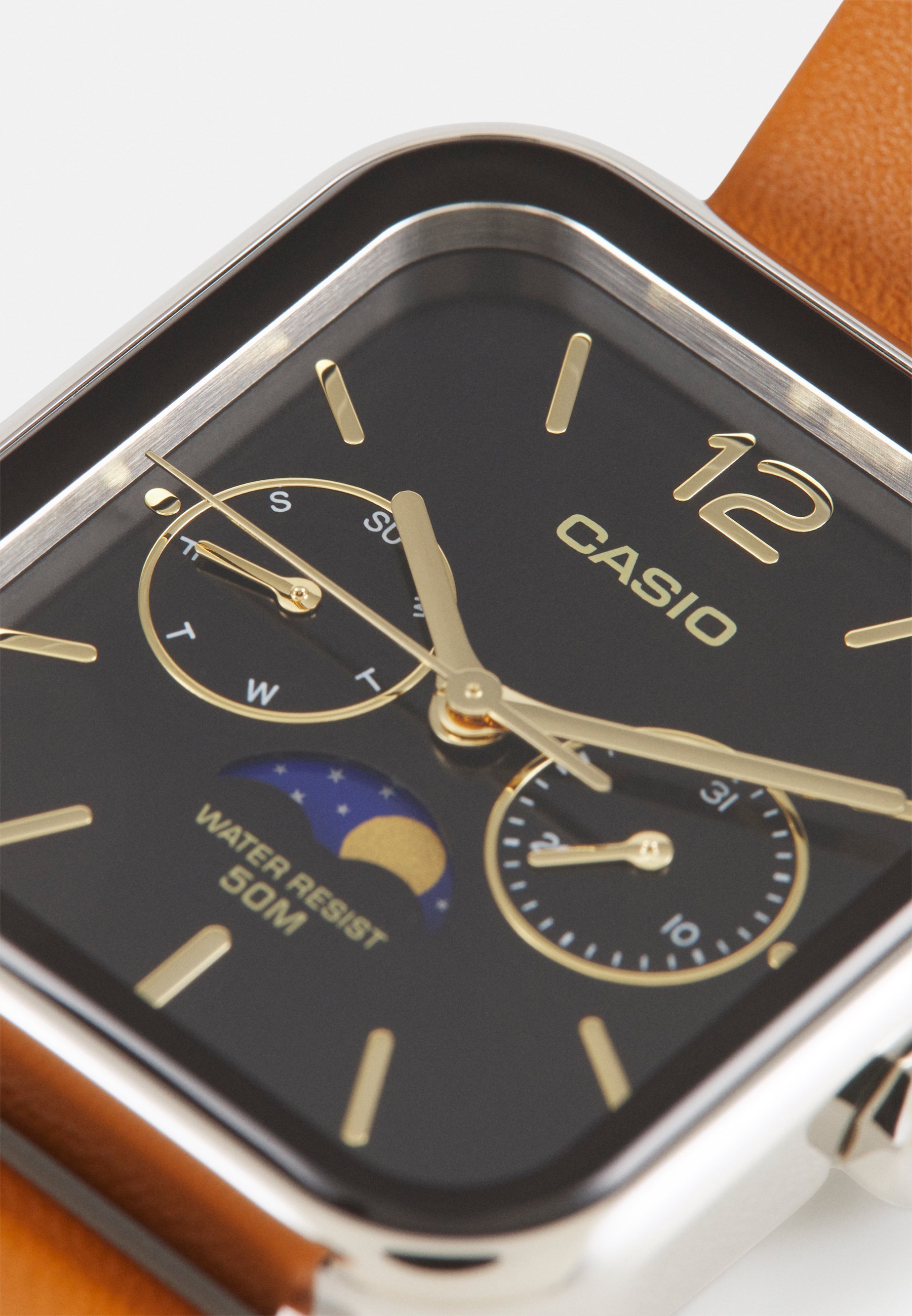 Casio UNISEX - Hodinky - černá/hnědá