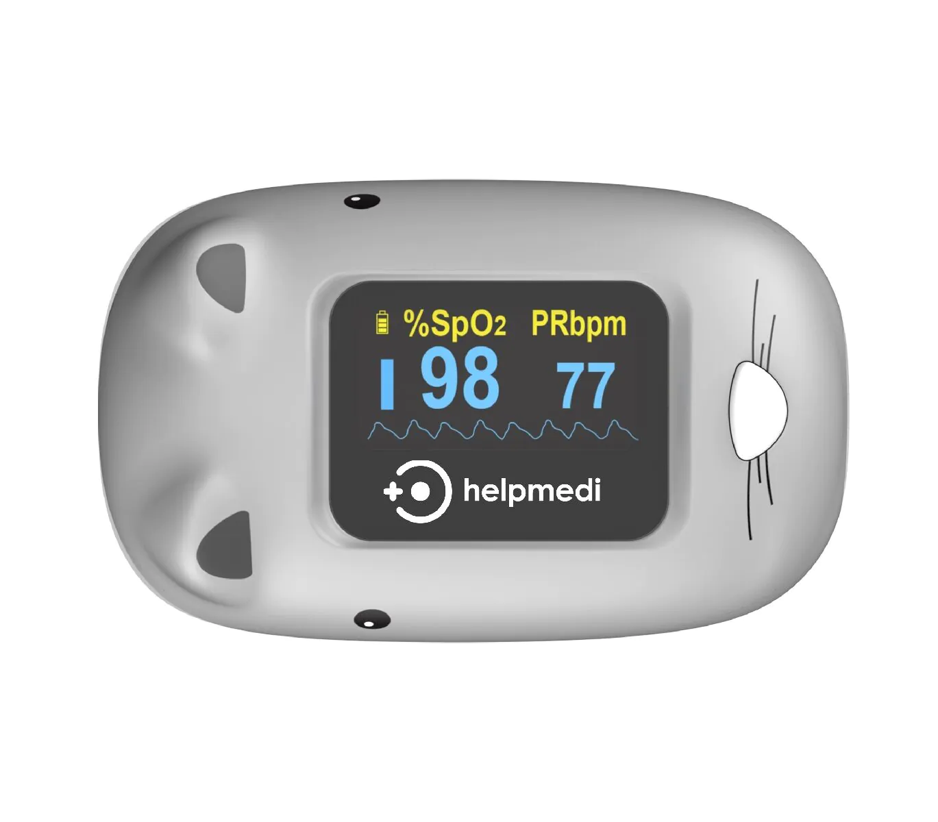 Pulsoksymetr Helpmedi PulsoCare CMS50Q1 Myszka