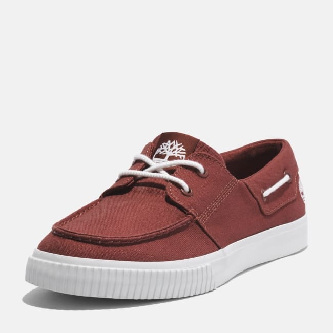 Sneaker Bassa Stringata da Uomo in rosso