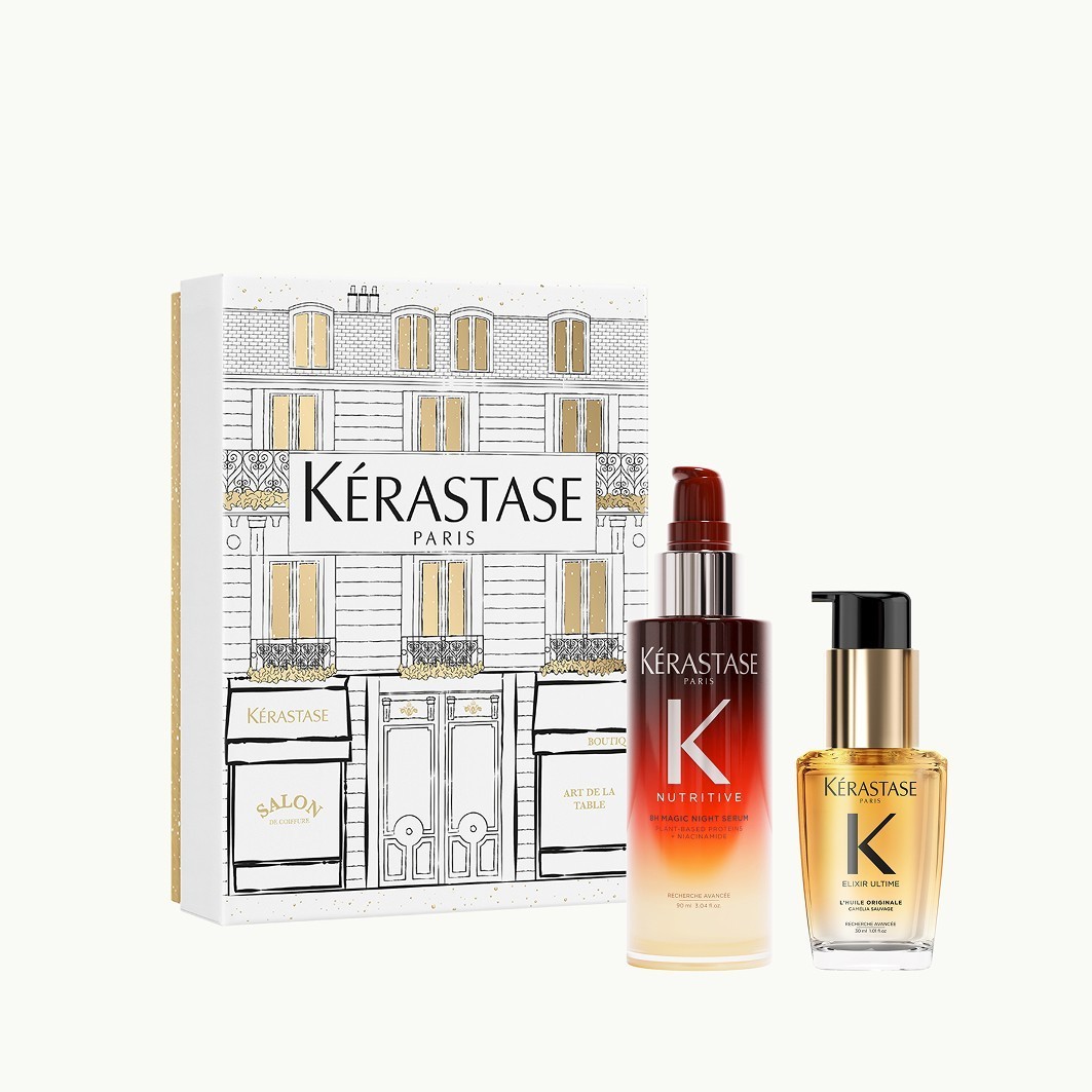 Kérastase matu kopšanas komplekts Iconics Duo Ziemassvētku komplekts - 1 gab.