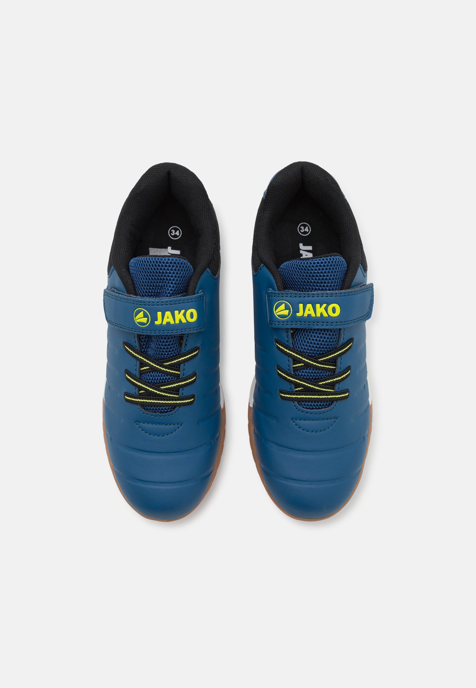 JAKO FINESTO UNISEX - Trainingsschuh - Dunkelblau/Limette