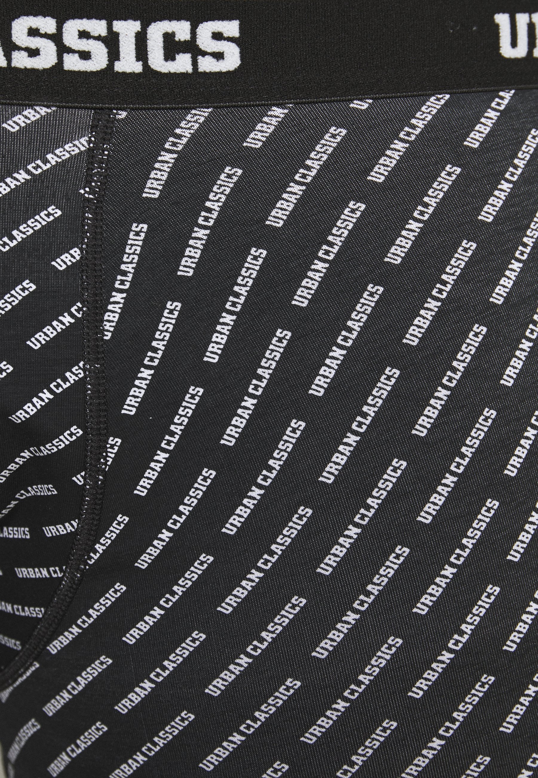 Urban Classics 3-pack - Boxershorts - donkergroen/zwart