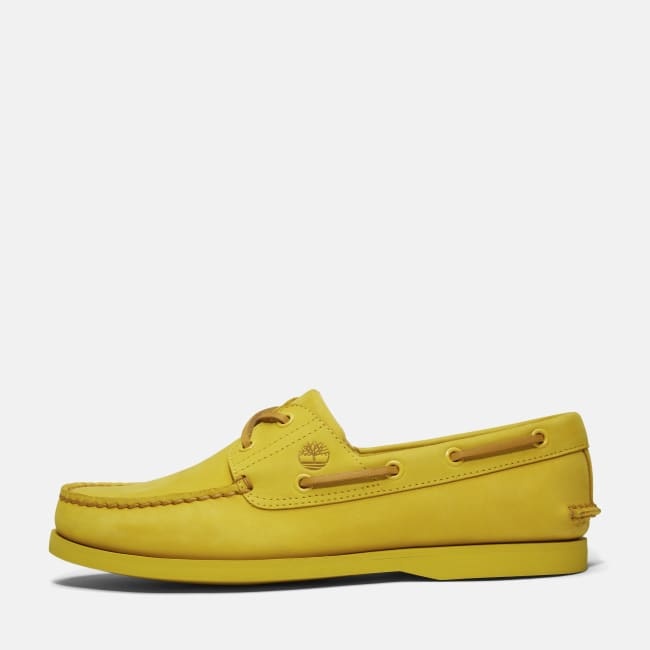 Scarpa da Barca Classic da Uomo in giallo