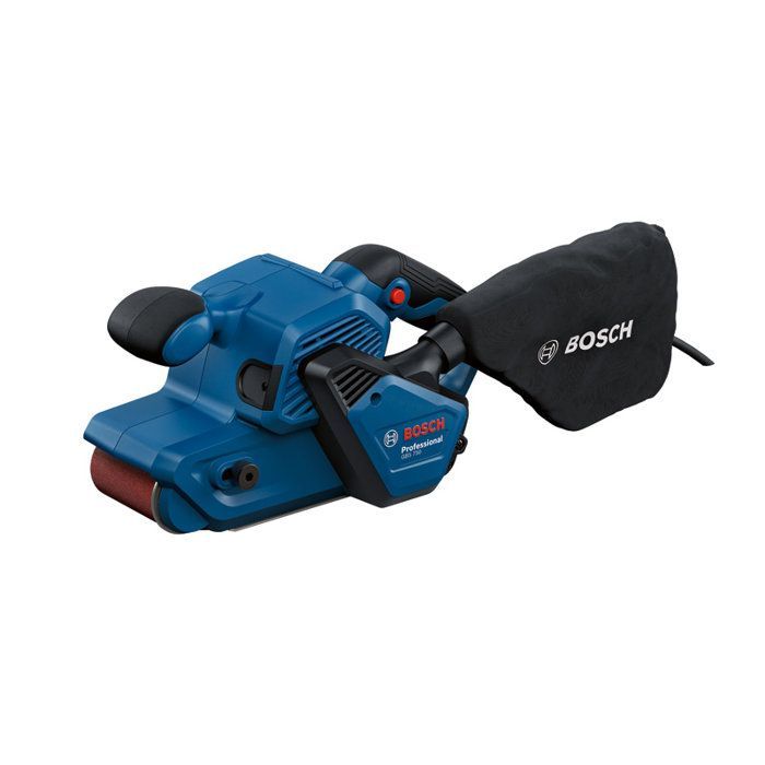 BOSCH PROFESSIONAL corded belt sander - GBS 750 - 230V - 850W - 200 – 420 m/min - Abrasive belt + dust bag