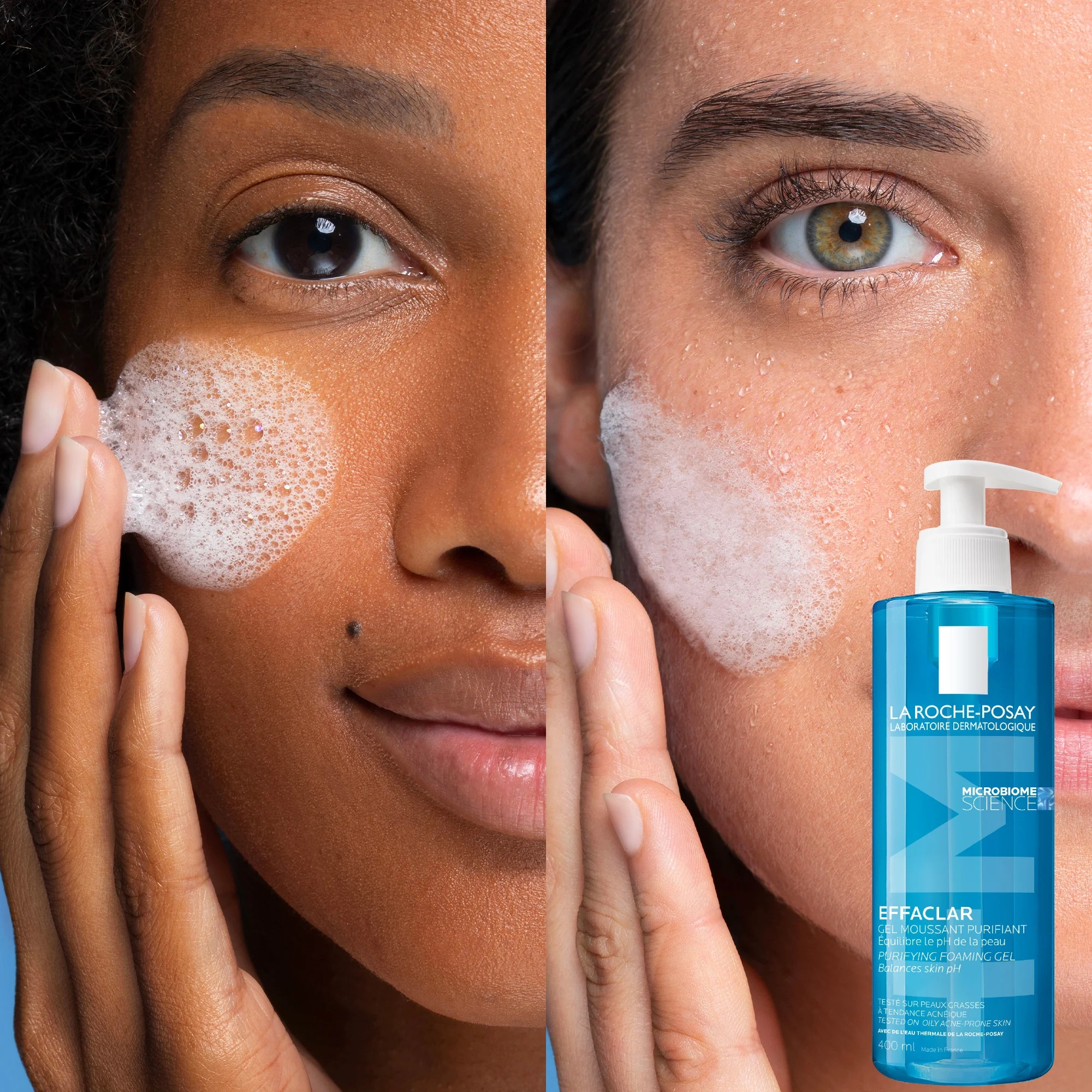 LA ROCHE POSAY La Roche Posay Effaclar Gel Mousse 400 ml Zuiverende reinigingsgel