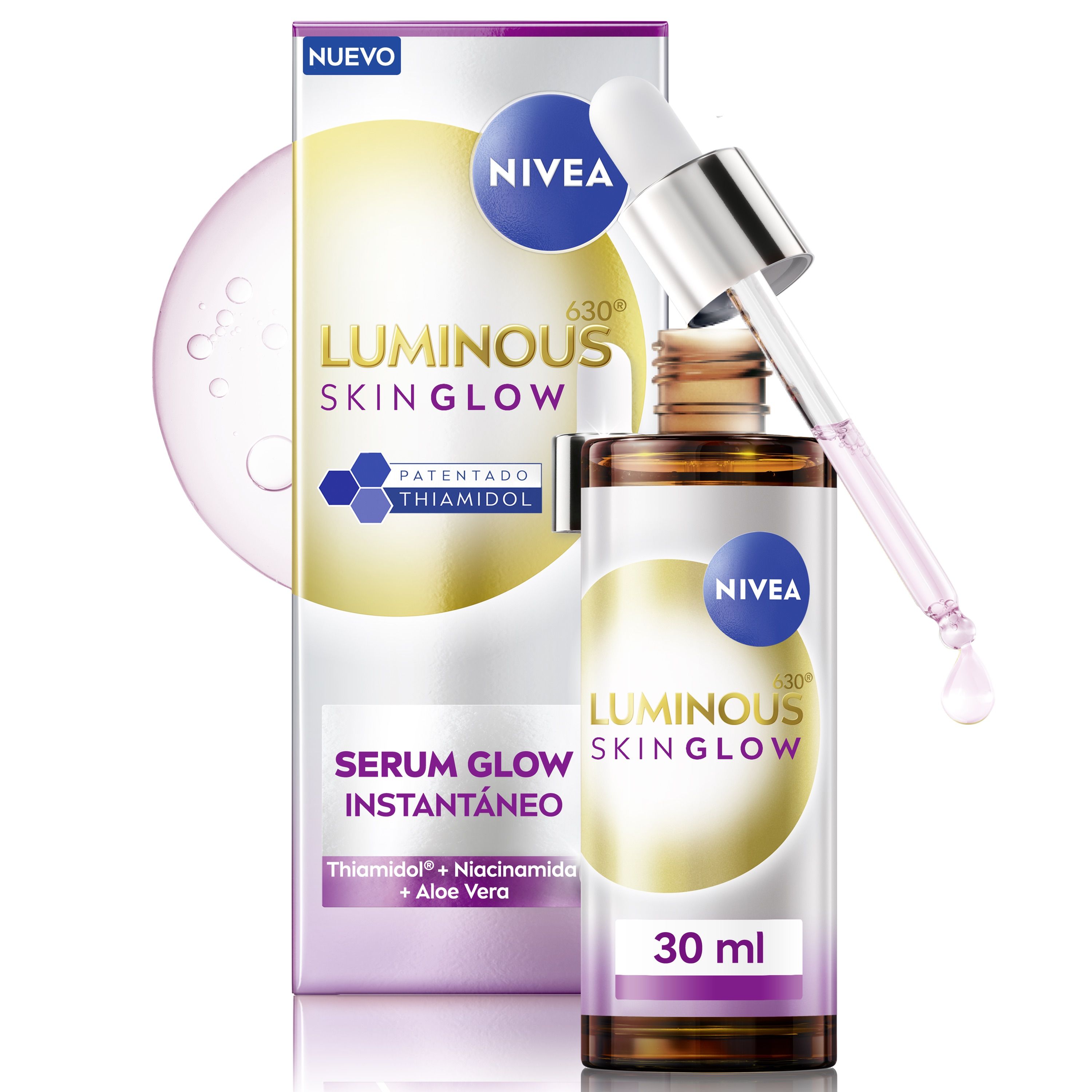 Luminous630 tūlītējas mirdzuma serums