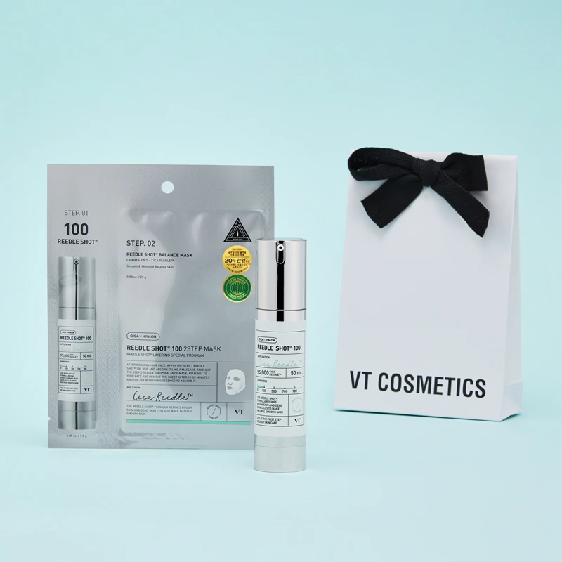 VT Cosmetics Reedle Shot 100 2-Step Mask – Intensiv regenerierende Maske für die zweiphasige Hautpflege