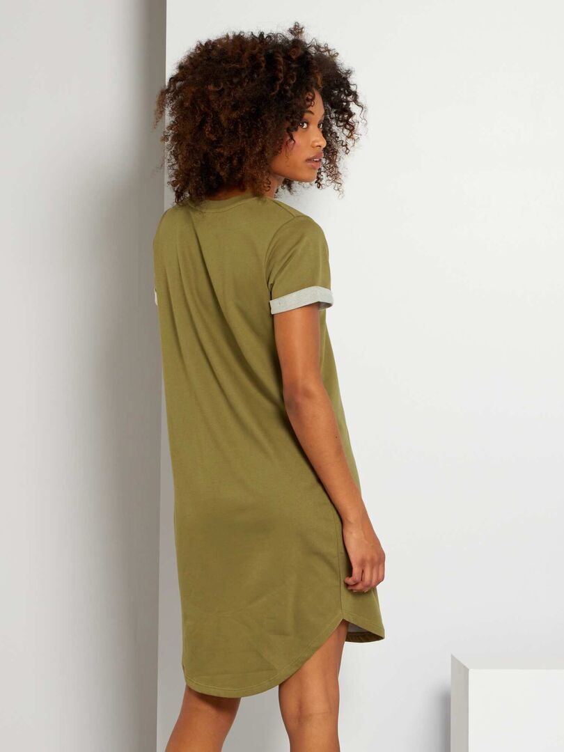 Vestido sudadera 'JDY' - CAQUI