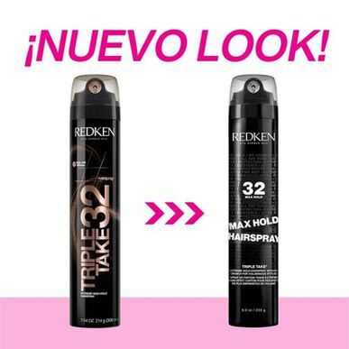 Redken Max Hold hajlakk Triple Take extra erős tartású, dúsító hatású 300 ml