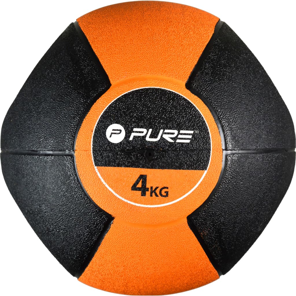  Medizinischer Ball mit Griffen Pure2improve 4 kg