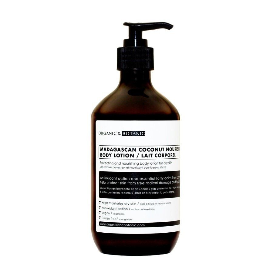 Bio & Botanic kūno priežiūros rinkinys OB Madagaskaro kokosų kūno losjonas - 500 ml