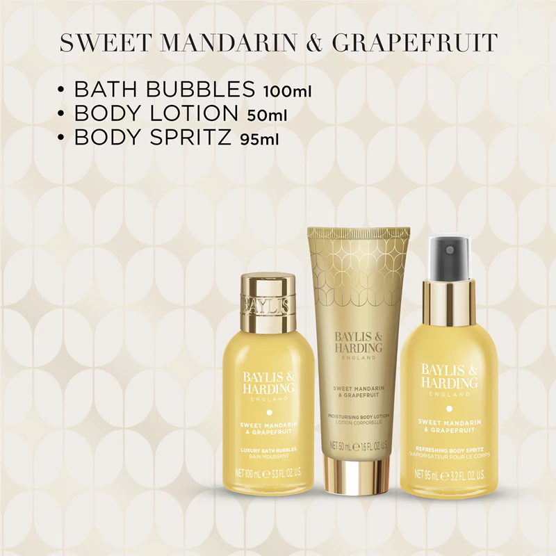 Dárková sada na tělo Baylis & Harding Sladká mandarinka a grapefruit