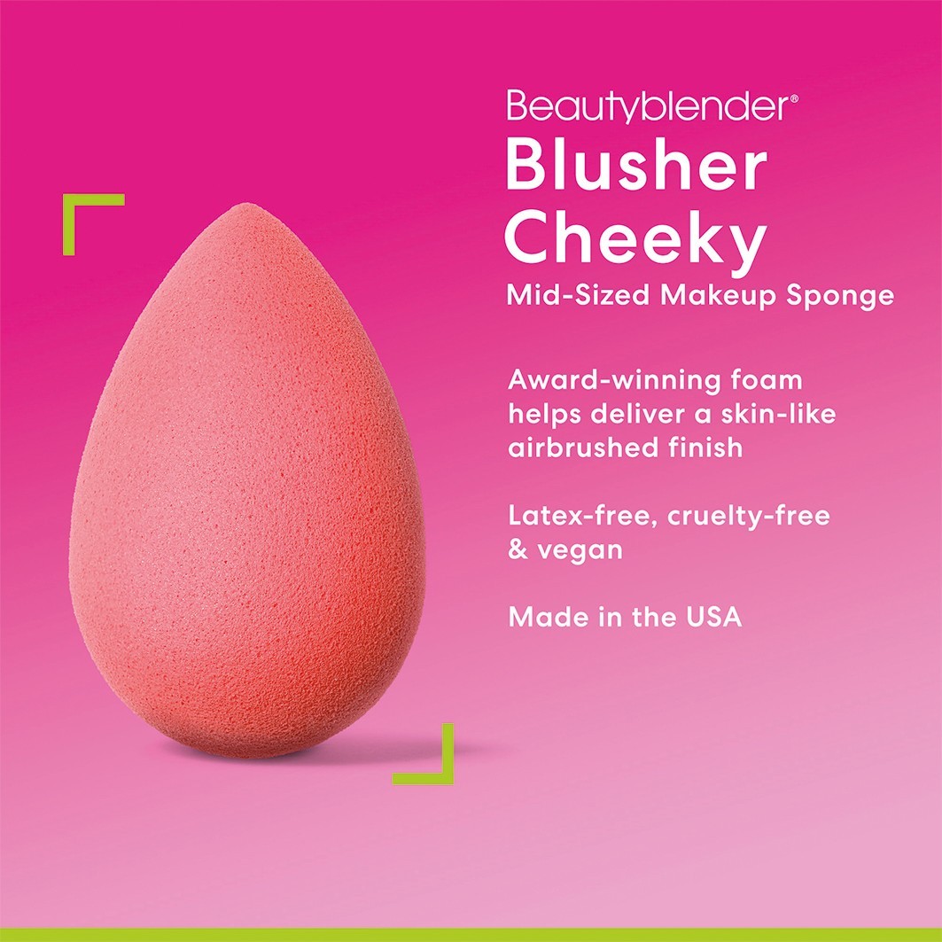 Beautyblender Make-up Sponsje voor Blush en Cheeky, Middelgroot - 1 stuk