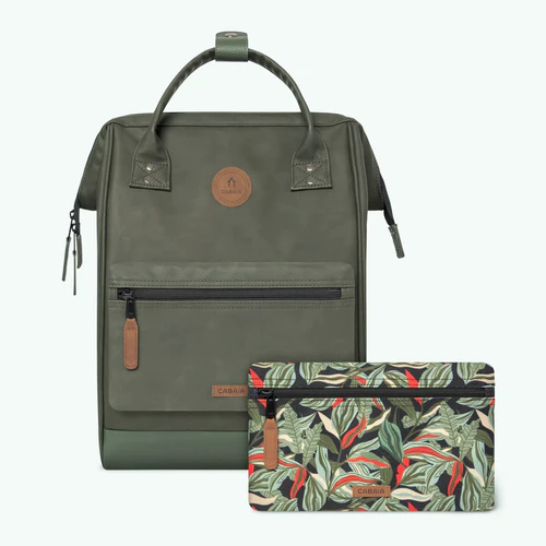 Cabaia Adventurer Medium Busan khaki backpack