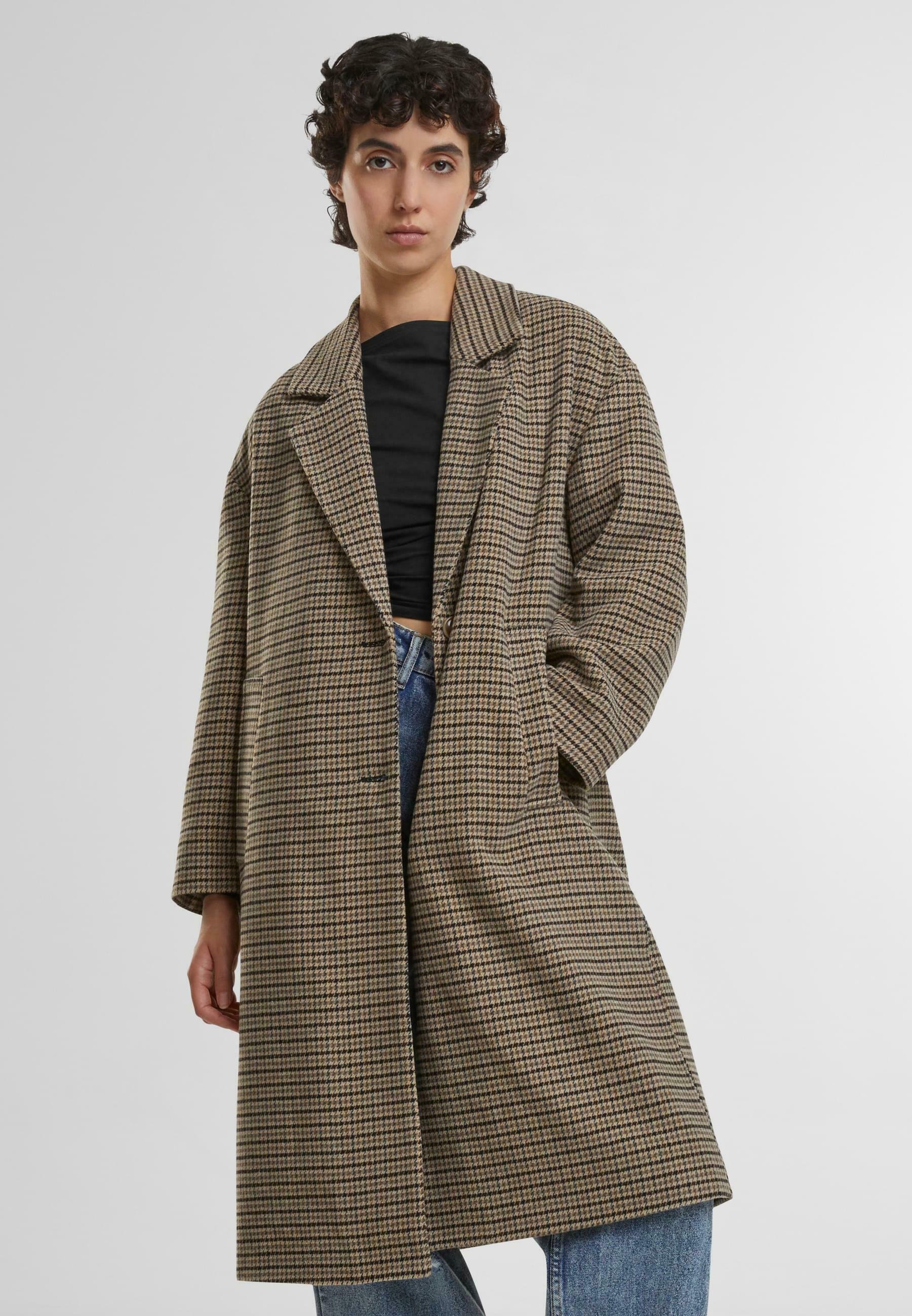 Urban Classics OVERSIZED - Klassieke jas - unionbeige zwart