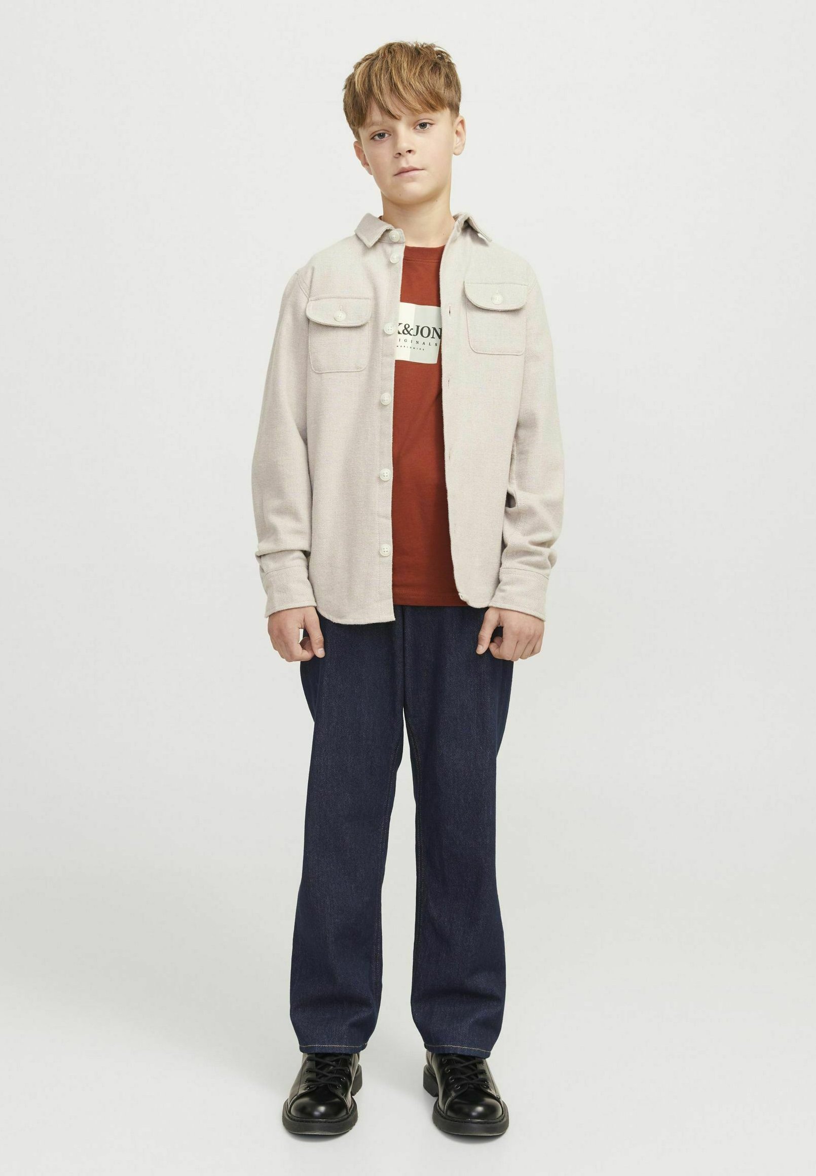 Jack & Jones Junior Chris - Relaxed fit jeans - blauwe denim