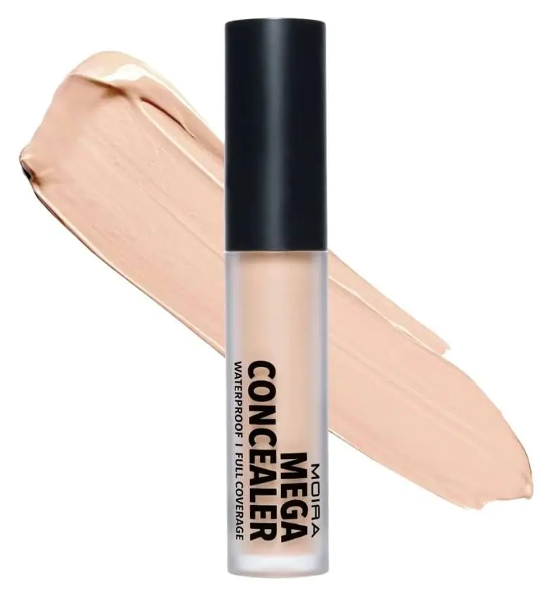 Moira Mega Watrproof Concealer Korektor wodoodporny 100 Vanilla