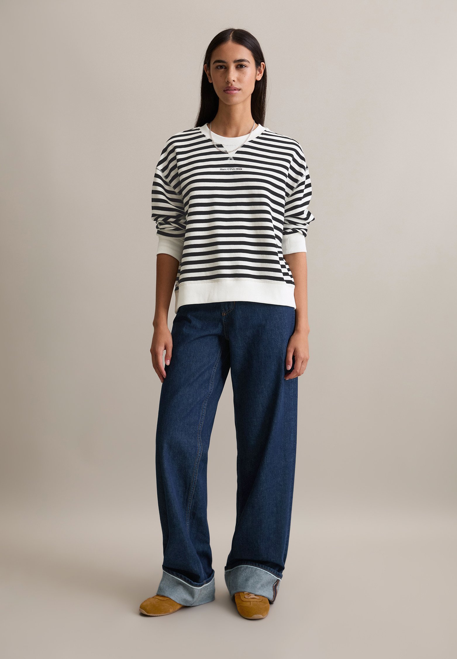 Bluza Marc O'Polo DENIM - czarna wielokolorowa