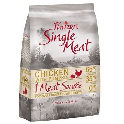 Ração seca Purizon sem grãos para cães, 1 kg - Preço especial!*