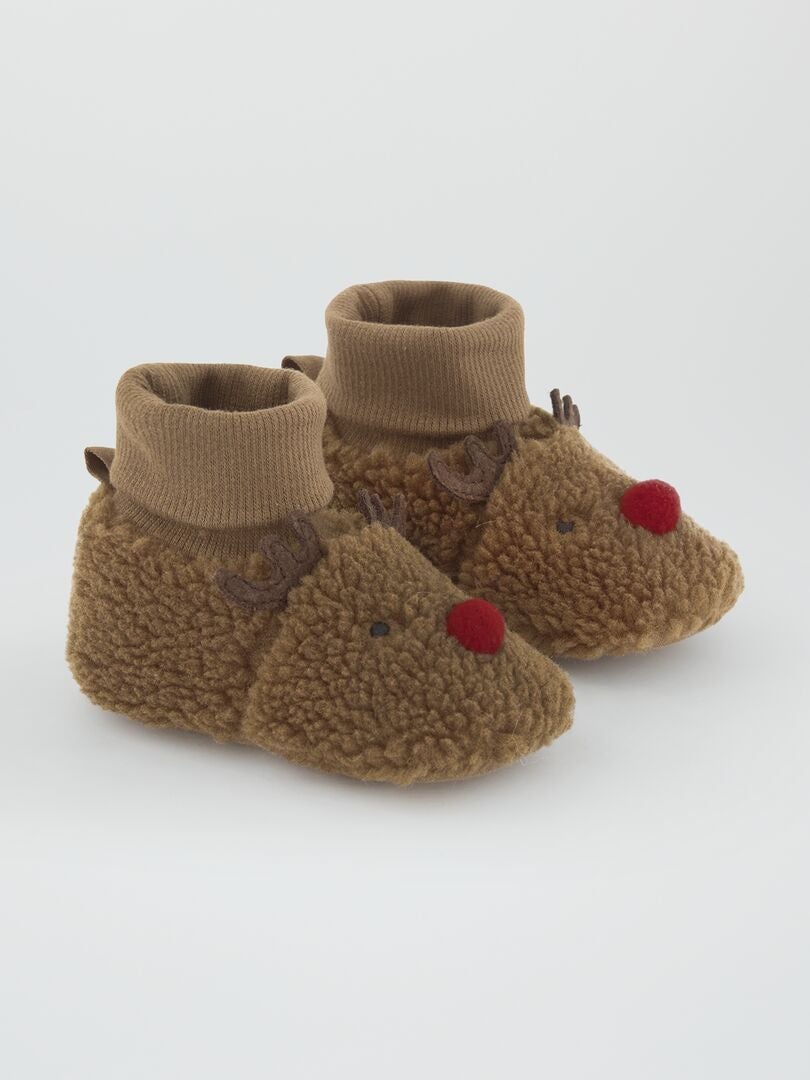 Pantuflas sherpa 'Renna' - reno