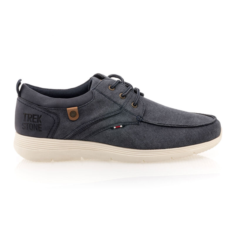 Mocasines/zapatos náuticos azules para hombre
