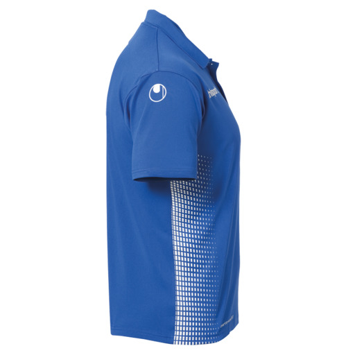  Camisa Polo Score Azul/Branco Uhlsport