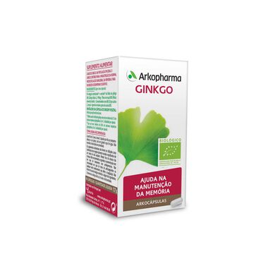 Arkocaps Minnevedlikeholdstilskudd Ginkgo 45 kapsler 45 kapsler