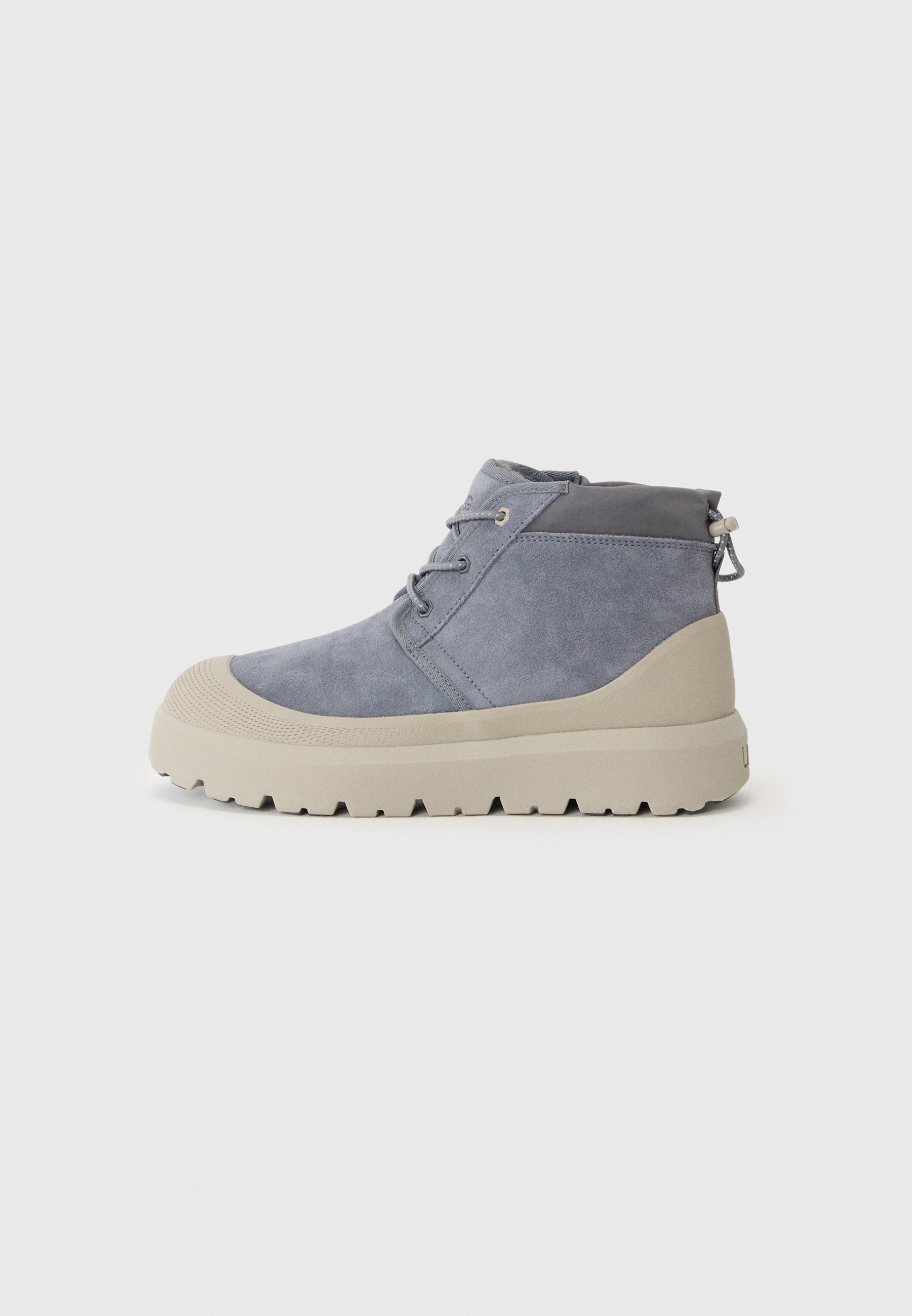 UGG NEUMEL UNISEX - Enkellaarsjes met vetersluiting - obsidiaan/straatsteen