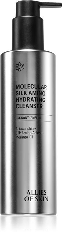 Hydratačný čistiaci prostriedok Allies of Skin Molecular Silk Amino