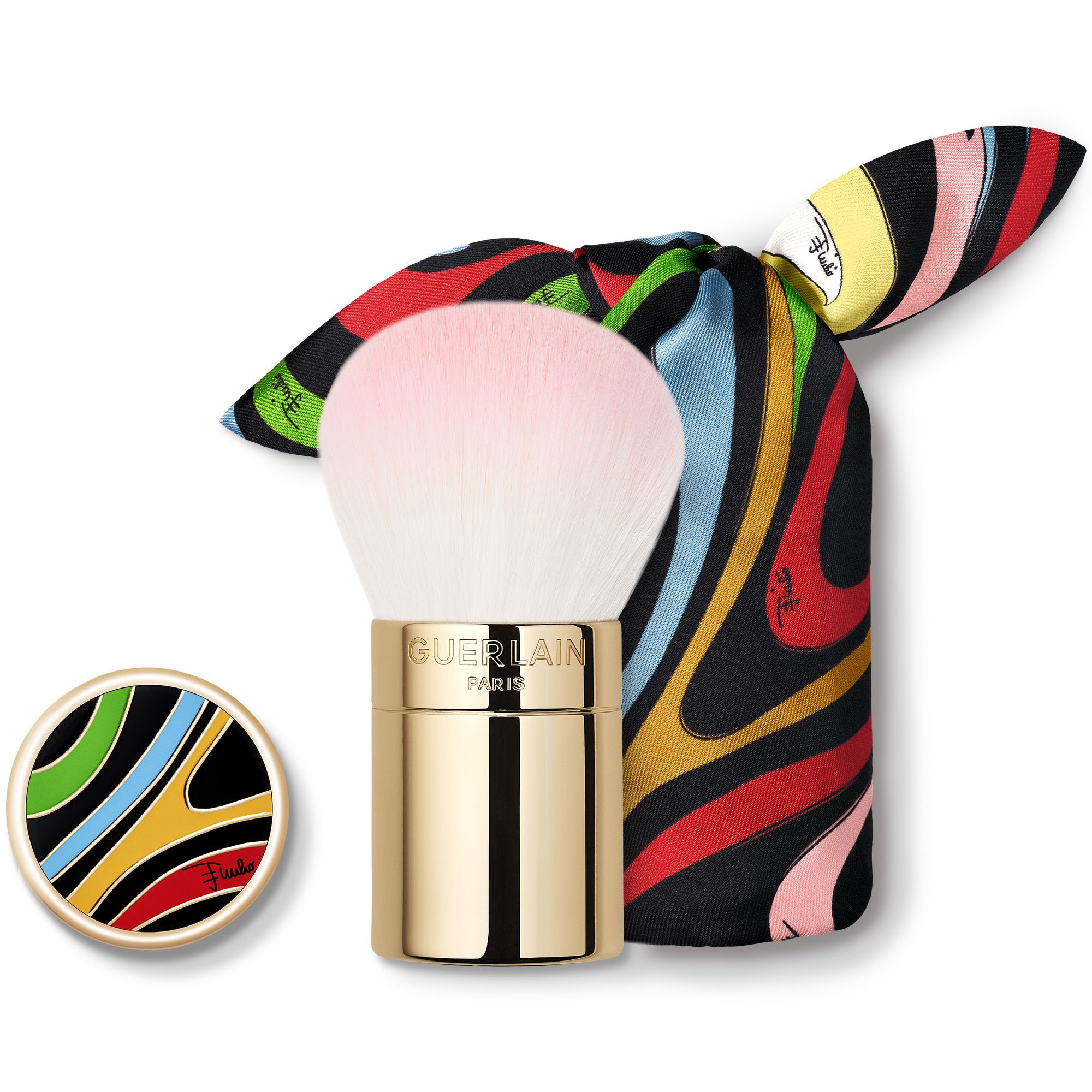 Pucci Météorites Marmo Swirl четкица за пудер, лимитирано издање Луксузне четкице