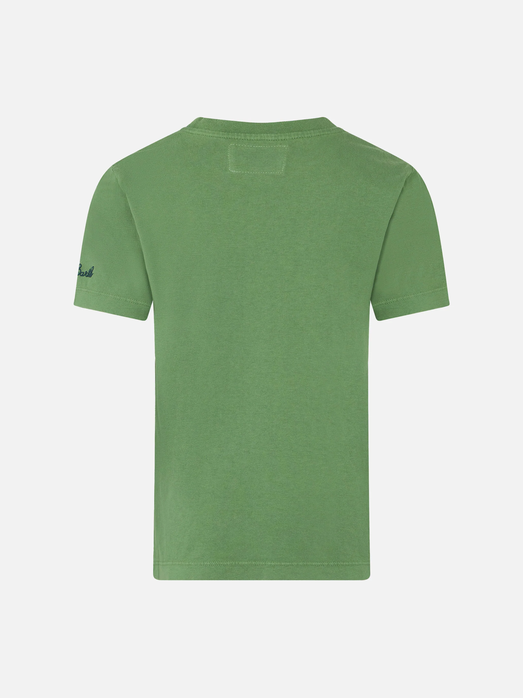 Legergroen T-shirt met Snoopy-print voor jongens | SNOOPY - EDITIE