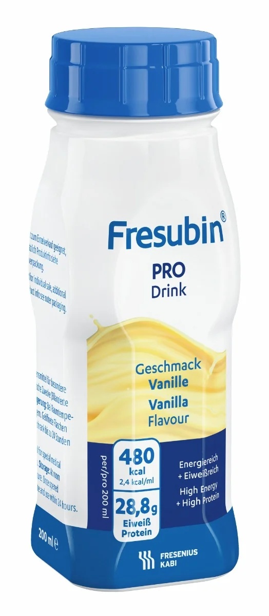 FRESUBIN Boisson Fresubin Pro Vanille 4 bouteilles x 200 ml