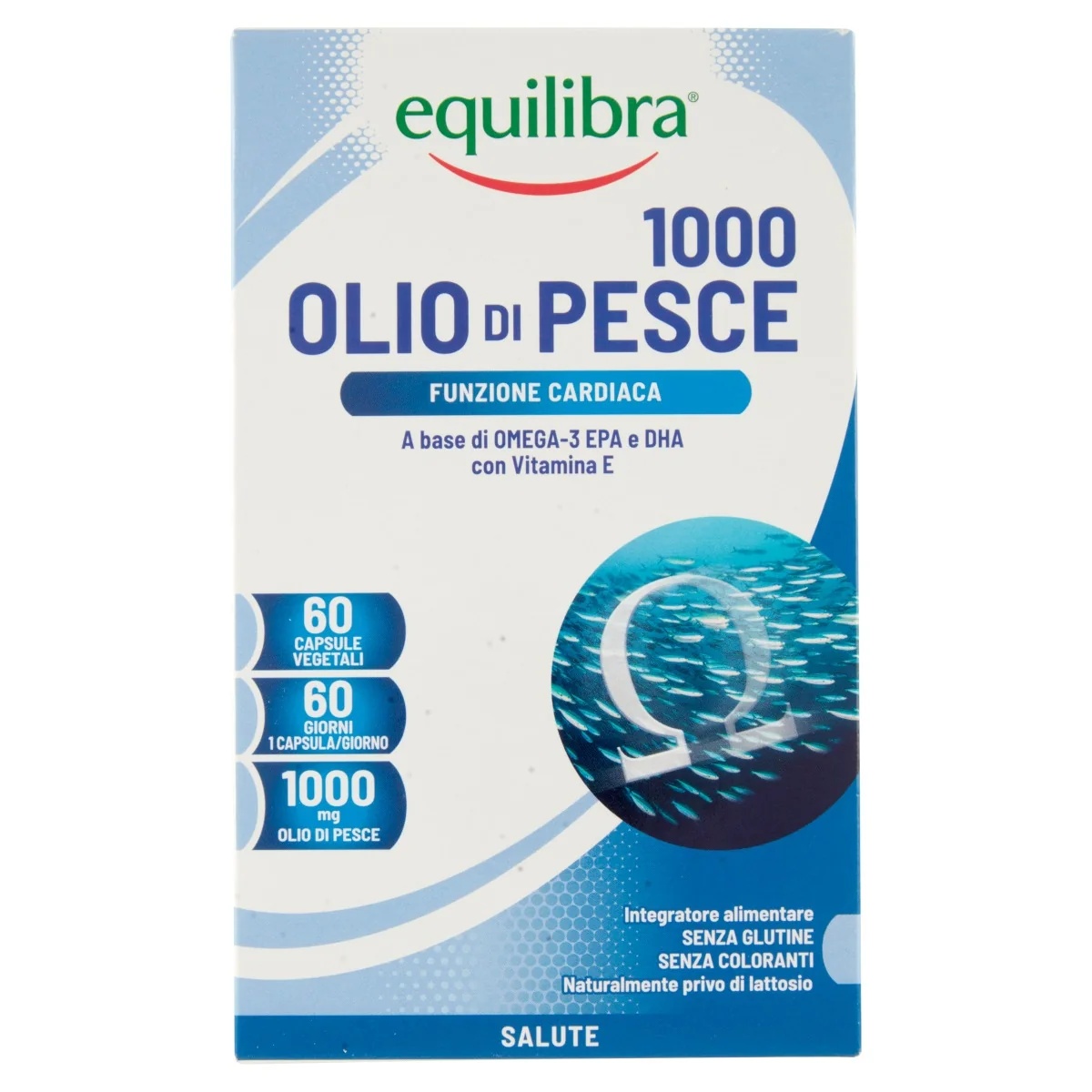 Equilibra Visolie Equilibra 1000 60 korrels Cardiovasculair welzijn