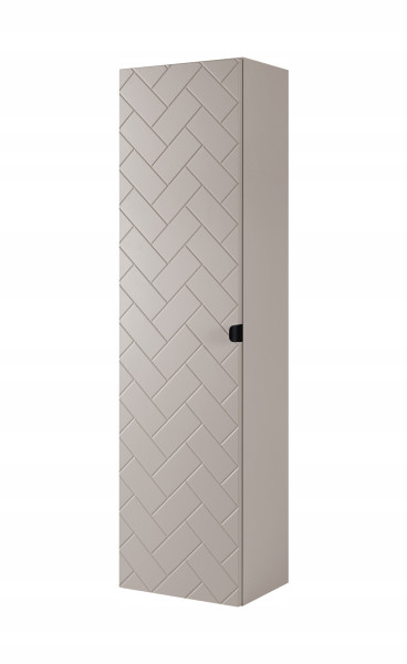 Słupek Łazienkowy 136 cm MADIS KASZMIR Półki Uchwyt Black