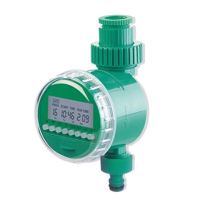 Minuteur d'eau électronique à Piles, 1 Sortie, Programmateur Arrosage Automatique pour Système d'irrigation de Jardin