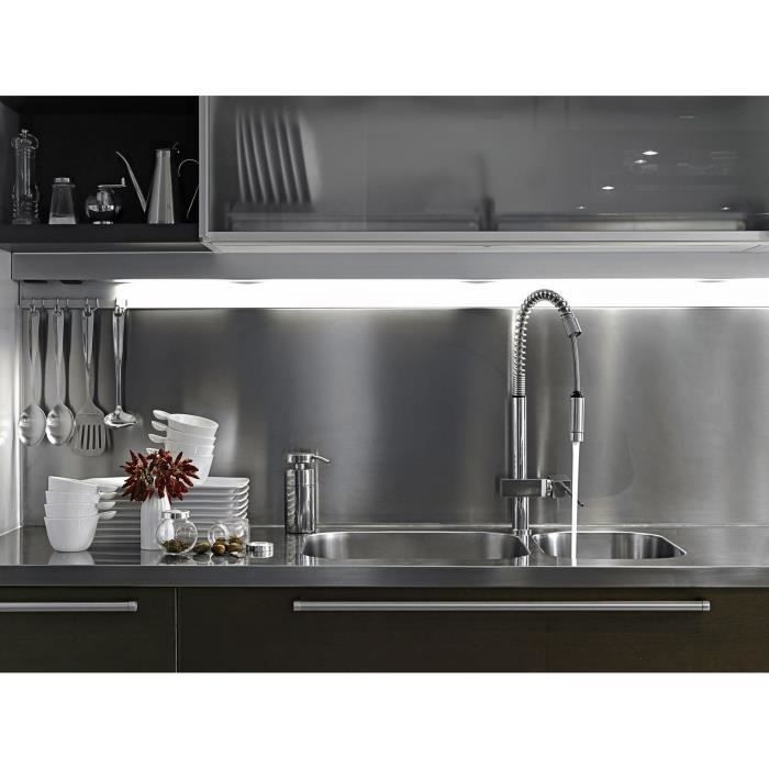 Piastra composita NORDLINGER PRO - Alluminio - 80 x 120 cm 3/0,15 mm - Spazzolata