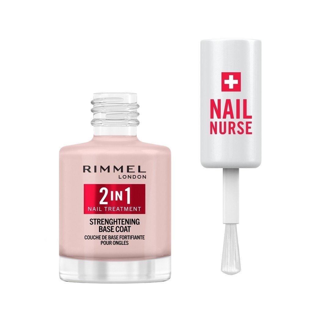 Rimmel London 2-u-1 podlak za nokte i učvršćivač za nokte – 12 ml