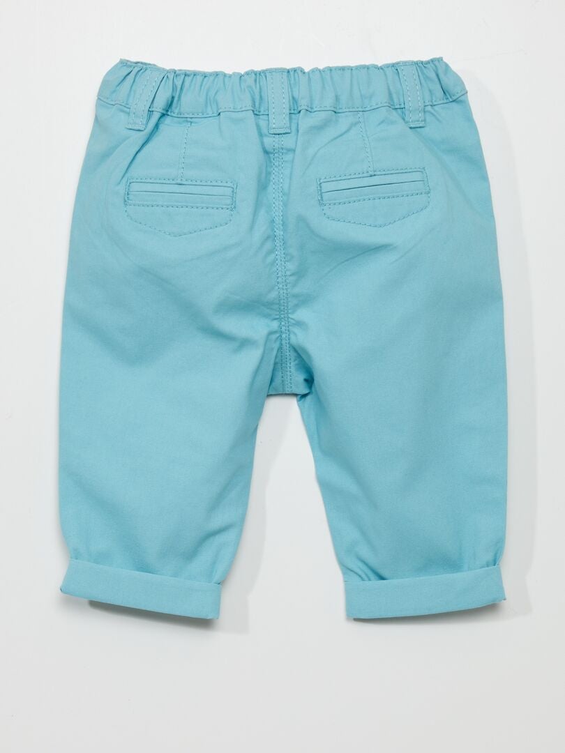 Katoenen broek - BLAUW