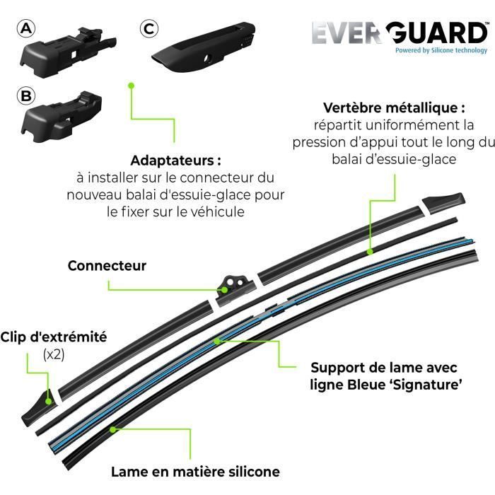 Palheta de silicone Everguard vsf50 x1 500mm - VALEO - 566007