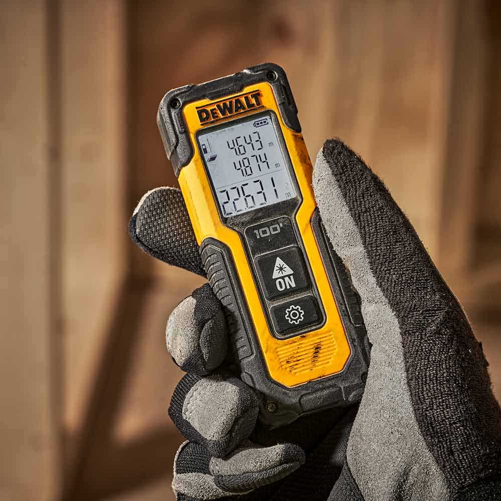 Medidor de distância a laser DEWALT 100 pés 30 m DWHT77100-XJ